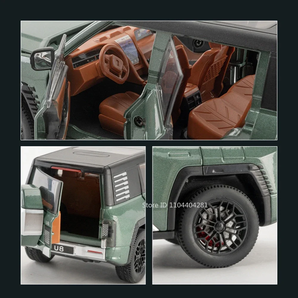 BYD U8 SUV Scale Model, 21.5cm Display Replica 6 BYD U8 SUV Scale Model, 21.5cm Display Replica - Image 6