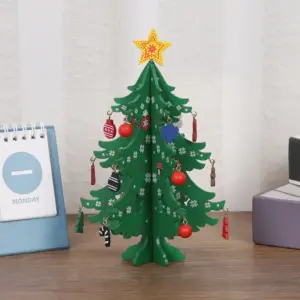 Handcrafted Wooden Christmas Tree Ornament - 19cm 14 Sd5e5d78fdd4447c3ae898e36ae9fb447a