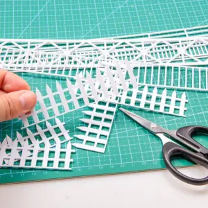 Miniature 1:35 Scene Fence for Dioramas 13 Sd5e89c64e0644f9093c15ff4dd028a41K