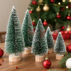 Handmade Mini Christmas Tree in Vibrant Colors 15 Sd5eb8c60145841c5be0e2725035bd688N 4