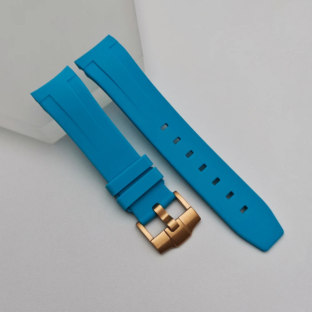 Vivid Rubber Watch Straps Set 20cm x 22mm 19 Vivid Rubber Watch Straps Set 20cm x 22mm - Image 19