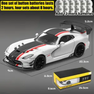 1:24 Scale Diecast 2016 Dodge Viper ACR Model 30 Sd6ed433ac8694053b09ff9fcac74bae67