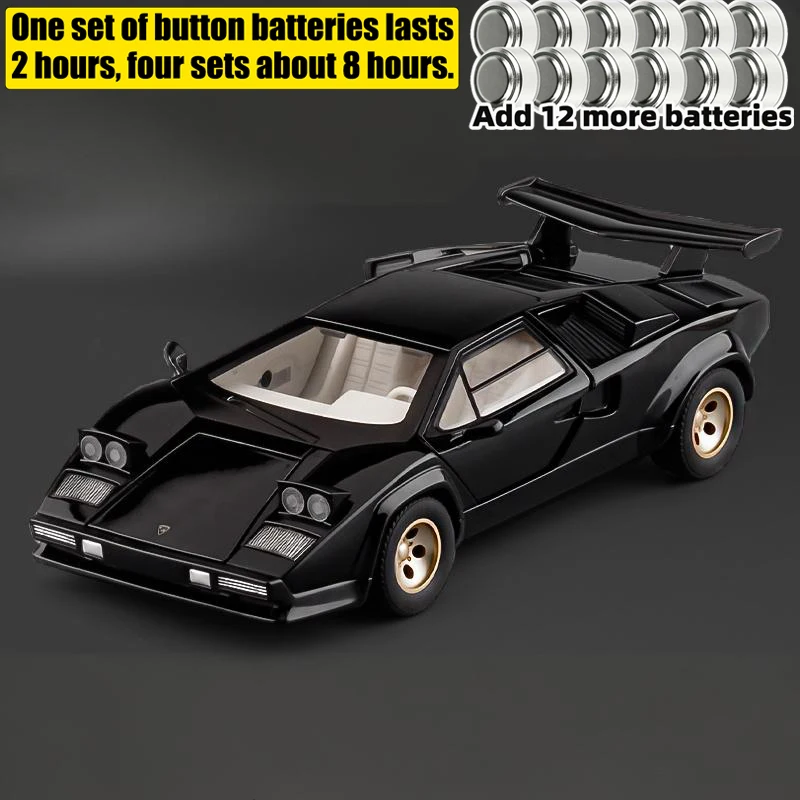 Lamborghini Countach LP500S 1:24 Diecast Model 10 Lamborghini Countach LP500S 1:24 Diecast Model - Image 10