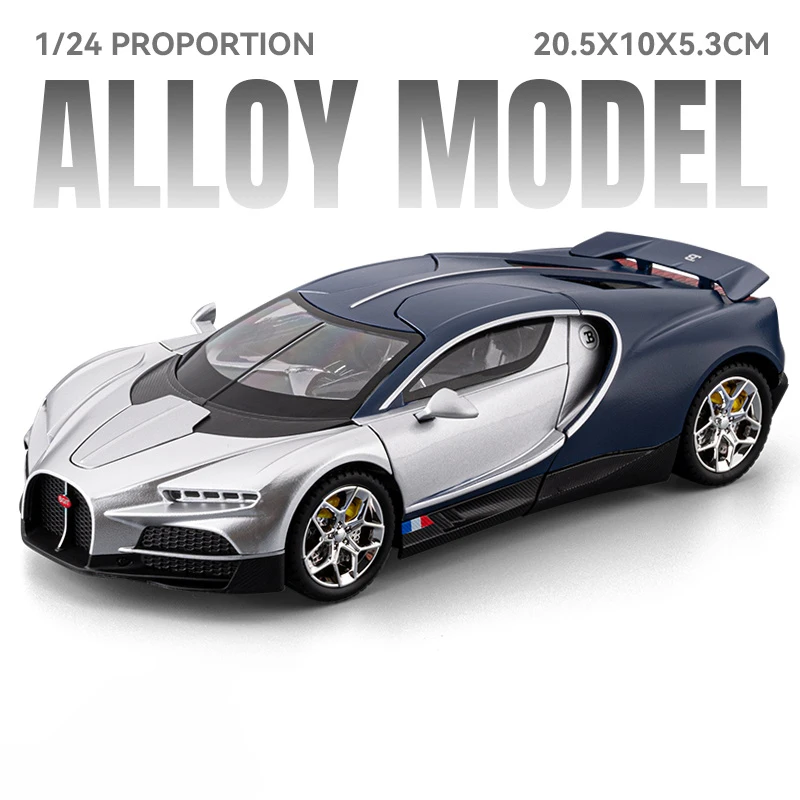 1:24 Scale Supercar Diecast Model with Light & Sound 18 1:24 Scale Supercar Diecast Model with Light & Sound - Image 18