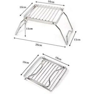 Portable Stainless Steel Barbecue Rack Set 11 Sd76eee2cb967404e909a899d2cebe7f0J