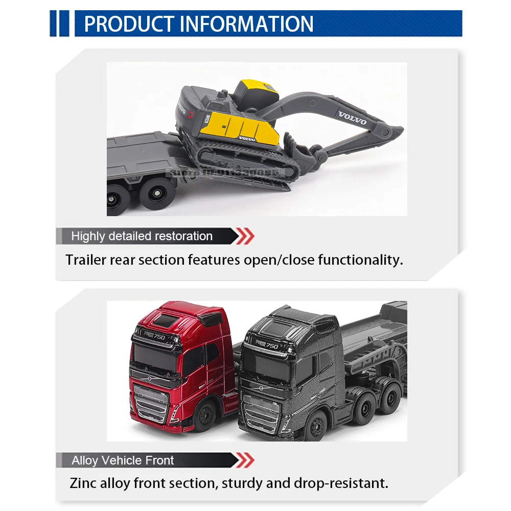 Scania 770 S Volvo Forklift Transport Model 5 Scania 770 S Volvo Forklift Transport Model - Image 5