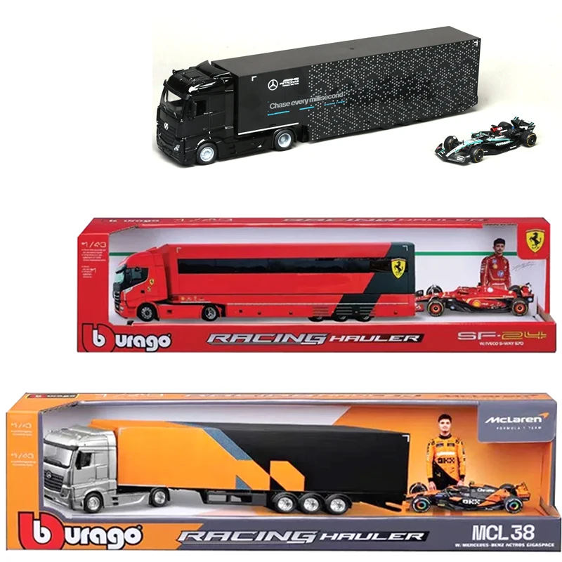 F1 Transporter Diecast Set 1:43 Scale by BBURAGO 1 F1 Transporter Diecast Set 1:43 Scale by BBURAGO