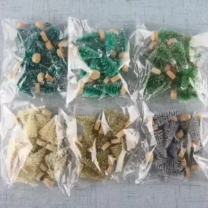 Mini Christmas Tree Set for Holiday Decor 15 Sd792f13db2fc47e7b383fb2ca10702cdK