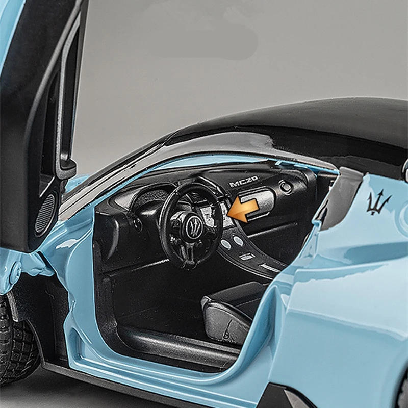 1/24 Maserati MC20 Cabrio Diecast Model 4 1/24 Maserati MC20 Cabrio Diecast Model - Image 4