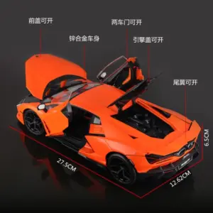 Lamborghini Revuelto Die-Cast Model 1:18 Scale 6 Sd7bcf3c68e9e469787f5209575ca02f43