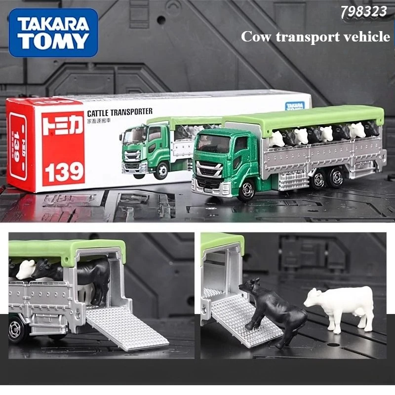 Takara Tomy Tomica No.139 Cow Transport Truck 4 Takara Tomy Tomica No.139 Cow Transport Truck - Image 4