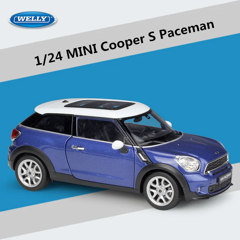 BMW Mini Cooper S Paceman 1:24 Diecast Model 8 BMW Mini Cooper S Paceman 1:24 Diecast Model - Image 8