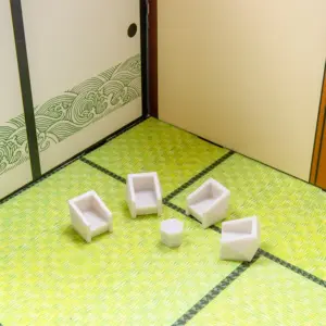 Modern White Miniature Furniture Set for Dioramas 13 Sd8dab2e6b59a43418e7d96b0bad7aad1l