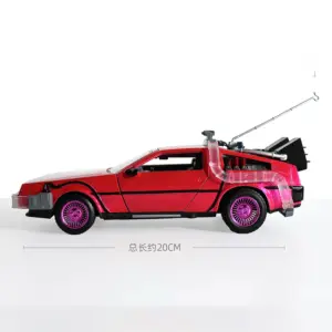 Pink DeLorean DMC-12 1:24 Scale Diecast Model 8 Sd8f143d97baf49fc9489595fd3154de2Z