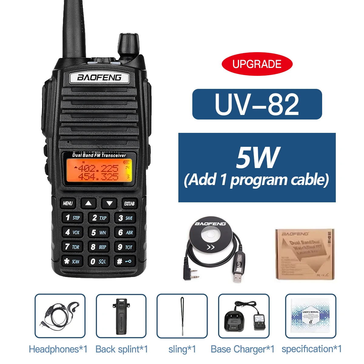 Baofeng UV-82 Dual-Band Walkie Talkie 10 Baofeng UV-82 Dual-Band Walkie Talkie - Image 10