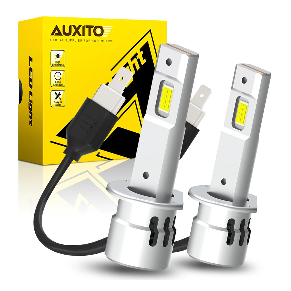 H1 LED Headlight Bulbs 6500K, 52W Pair 1 H1 LED Headlight Bulbs 6500K, 52W Pair