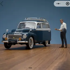 1/18 Volvo PV445 Duett Diecast Model 7 Sd9775a755e3e4291a4ba584a5ce3d63cy