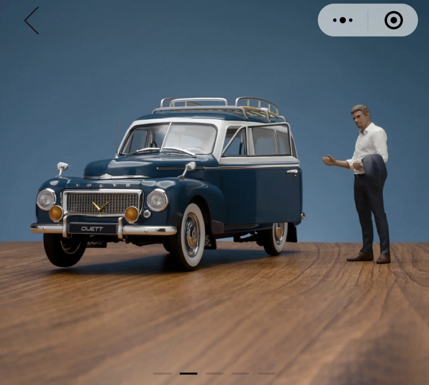 1/18 Volvo PV445 Duett Diecast Model 2 1/18 Volvo PV445 Duett Diecast Model - Image 2