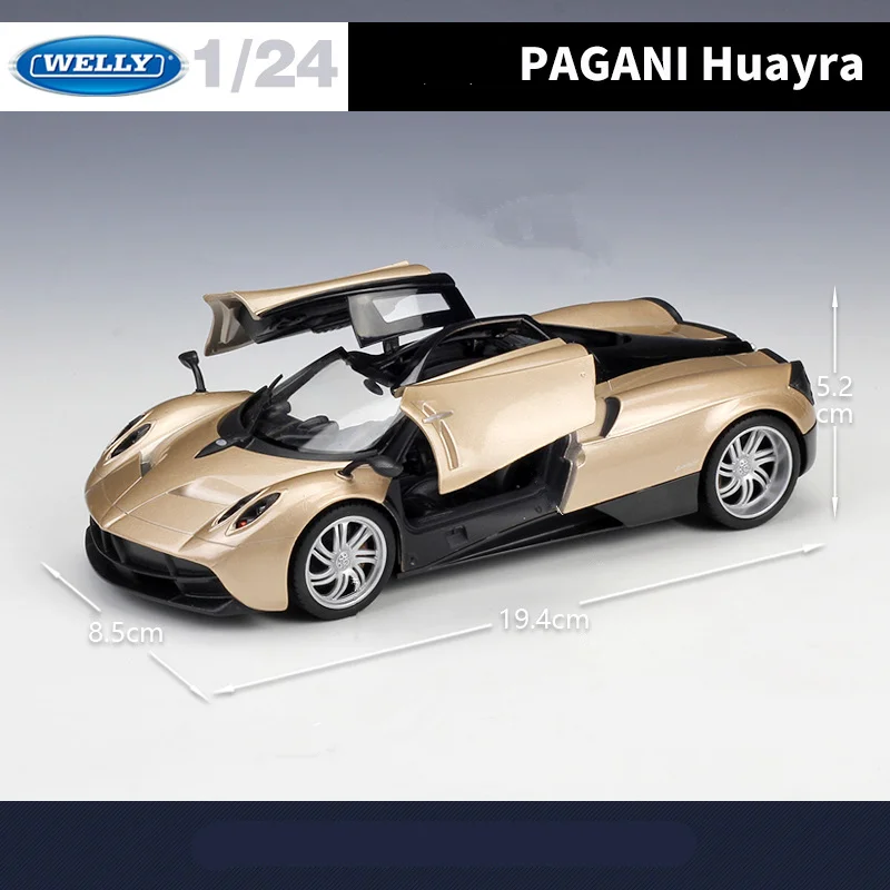 1:24 Pagani Huayra Alloy Diecast Model 4 1:24 Pagani Huayra Alloy Diecast Model - Image 4