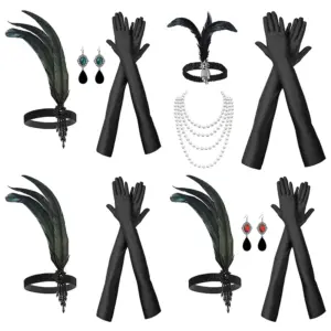 1920s Flapper Accessories Set for Adults 13 Sd9a2e42b41114c478c1f7bb59851ffa5l