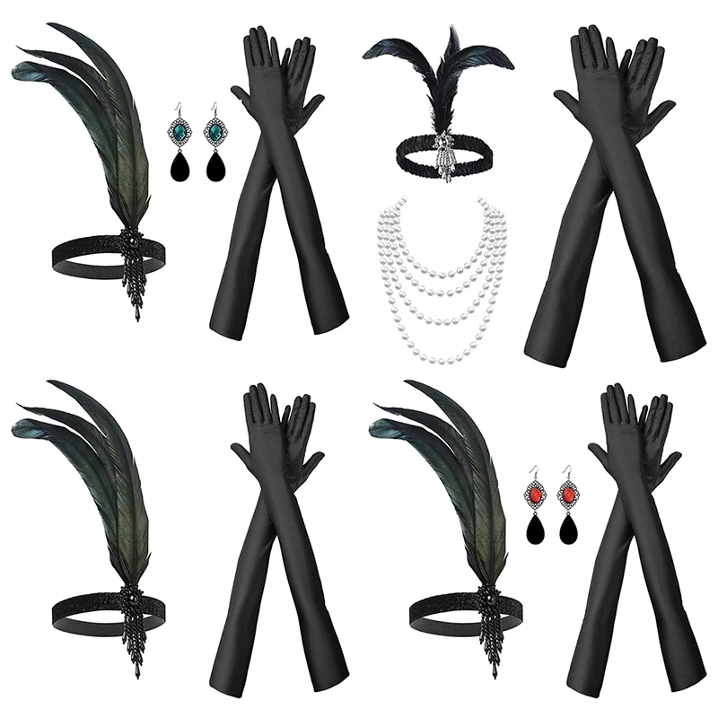1920s Flapper Accessories Set for Adults 4 1920s Flapper Accessories Set for Adults - Image 4