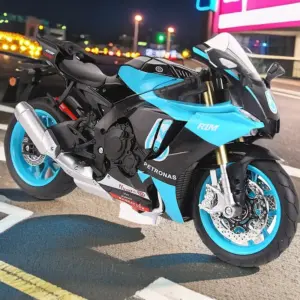 Yamaha YZF-R1M 1:9 Diecast Motorcycle Model