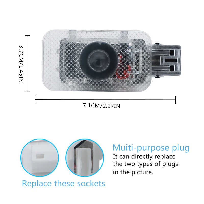 HD Car Welcome Light Set for Vehicles 6 HD Car Welcome Light Set for Vehicles - Image 6