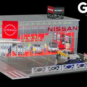 Miniature Urban Car Garage Scene for Display 15 Sd9eb710b1cf8420caa6d6c9bca62ffb45