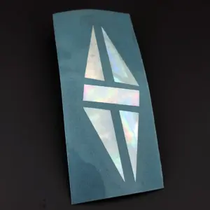 Mother-of-Pearl Geometric Guitar Decal