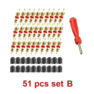Copper Tire Valve Cores Kit for Vehicles 18 Sdae313ab6f5649afa7a927318e59041ac