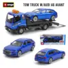 Blue Audi A6 F-TYPE Tow Truck Model 1:43 Scale