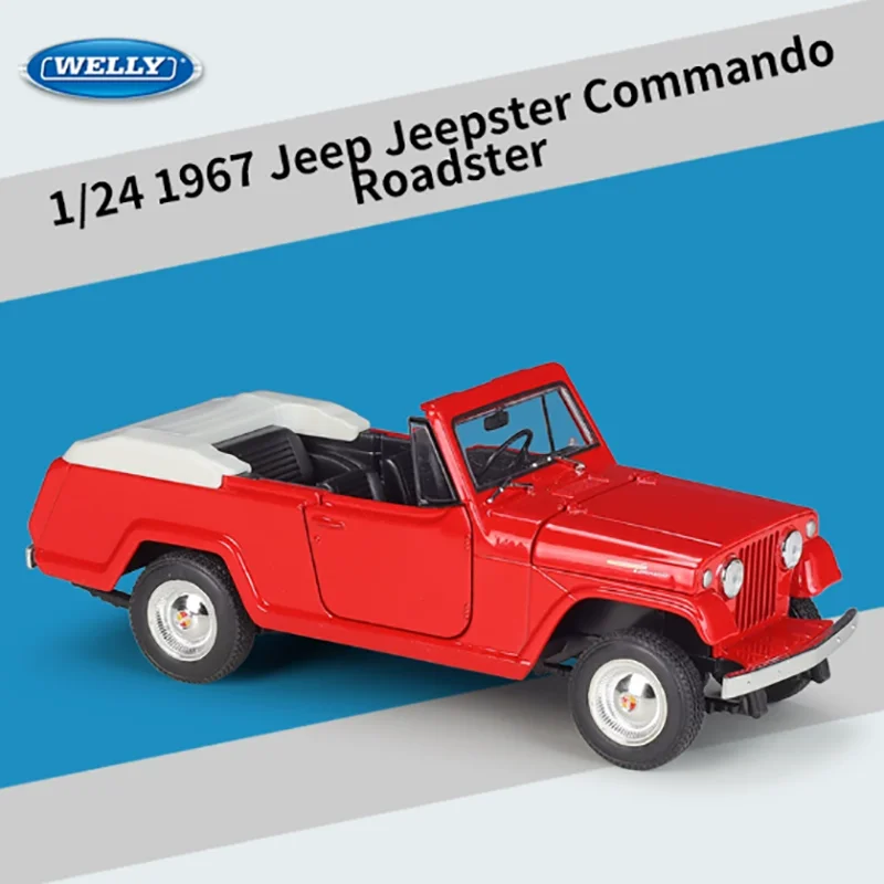 1967 Jeep Commando Model 1/24 Scale Collectible 7 1967 Jeep Commando Model 1/24 Scale Collectible - Image 7