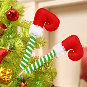 Christmas Elf Legs Decorative Picks 16 Sdb394117904240fe86f1649473f8b89es
