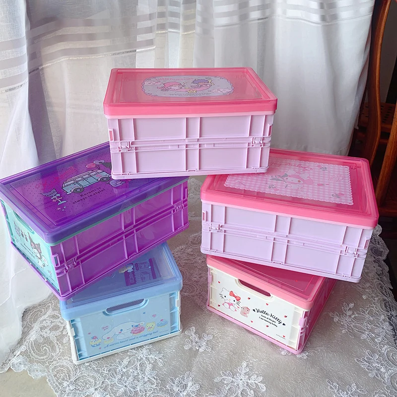 Cartoon Folding Storage Box 32x21x14cm 4 Cartoon Folding Storage Box 32x21x14cm - Image 4