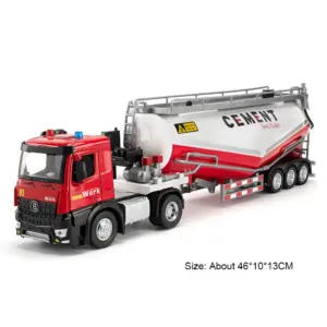 1:18 Scale Diecast Rescue Truck in Red, Green, or Blue 16 Sdb78e25dbb0d4deb953456ef4edb538bn