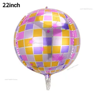 Disco Foil Balloon 22-Inch Reflective Decor 33 Sdb7b992757bd46d59d083b706289cb3b0