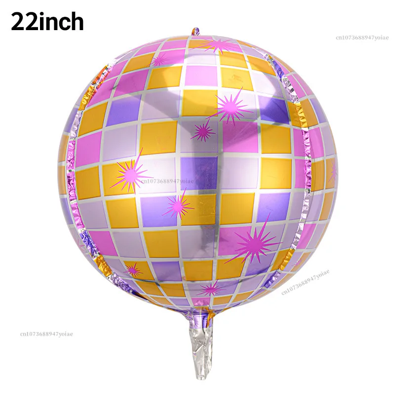 Disco Foil Balloon 22-Inch Reflective Decor 17 Disco Foil Balloon 22-Inch Reflective Decor - Image 17
