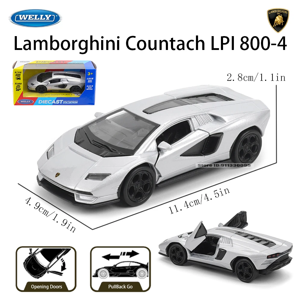 Red Subaru WRX STI Die-Cast Model 1:42 Scale 10 Red Subaru WRX STI Die-Cast Model 1:42 Scale - Image 10