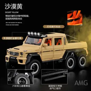 Mercedes Benz AMG G63 6X6 Diecast Model 1:20 10 Sdc2510e57fd24780b2dadd49851dd3df1
