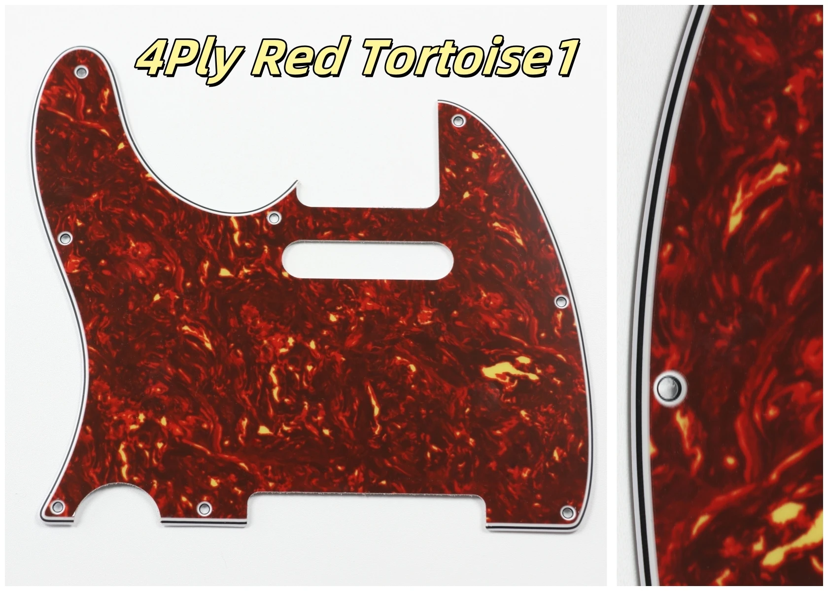 Left-Handed Telecaster Pickguard 3-Ply/4-Ply Options 7 Left-Handed Telecaster Pickguard 3-Ply/4-Ply Options - Image 7