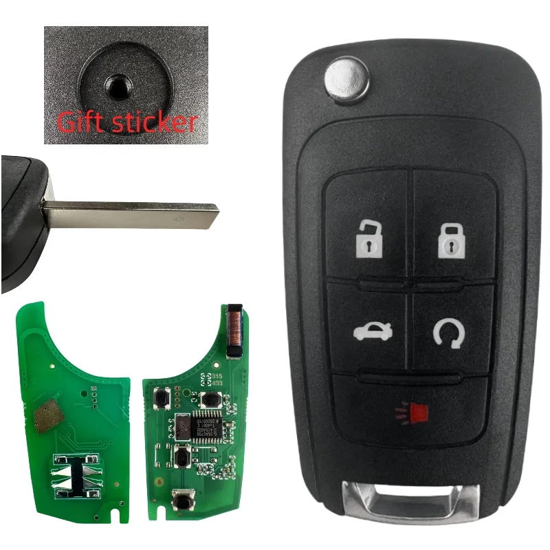 Chevrolet Buick Remote Key Fob Shell 2-5 Buttons 14 Chevrolet Buick Remote Key Fob Shell 2-5 Buttons - Image 14
