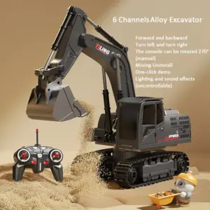 Alloy Remote Control Excavator Toy Car 24 Sdc47393caaa14033a77d42b9dc3b66faW