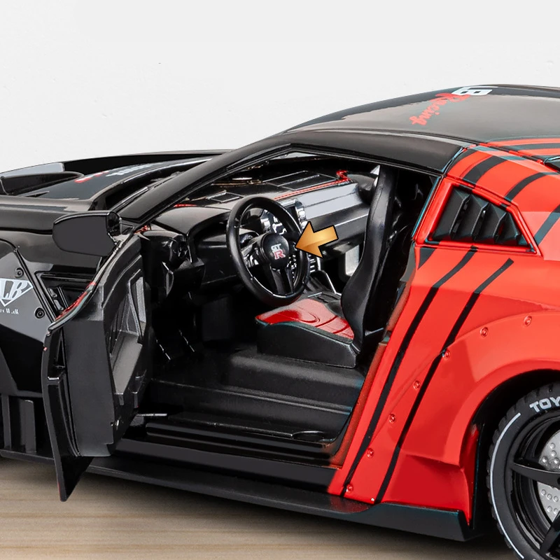 Detailed Nissan GT-R R35 1:24 Diecast Model 4 Detailed Nissan GT-R R35 1:24 Diecast Model - Image 4