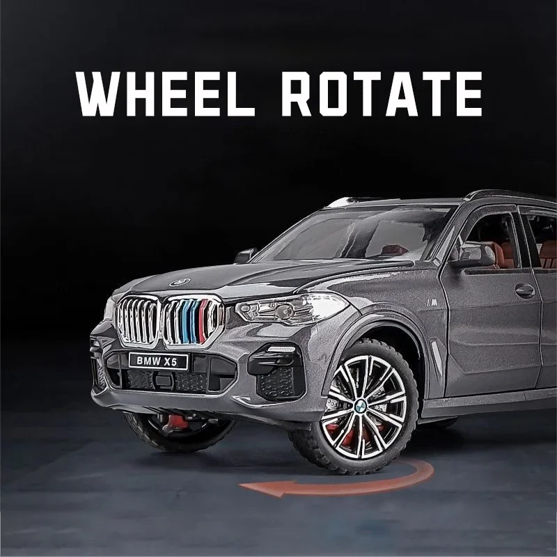 BMW X5 1:24 Diecast Model with Sound and Light 5 BMW X5 1:24 Diecast Model with Sound and Light - Image 5