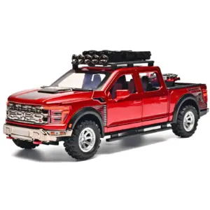 1:24 Ford Raptor F150 Alloy Pickup Model 17 Sdcfa5c0fcaee473d87dd6dc70cc77389w