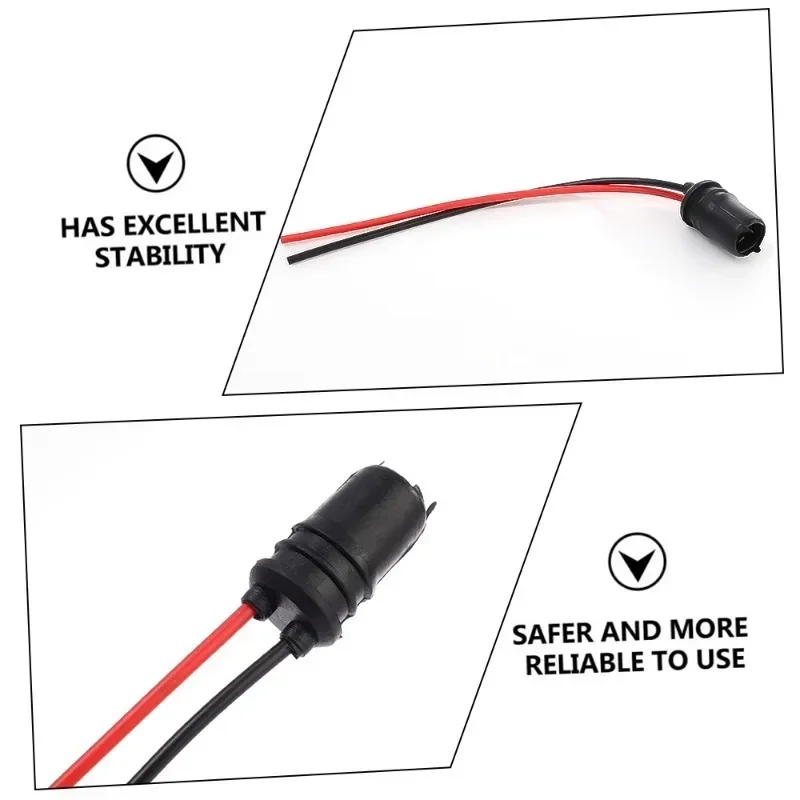 T10 W 5W Auto Light Socket Connectors Set 4 T10 W 5W Auto Light Socket Connectors Set - Image 4