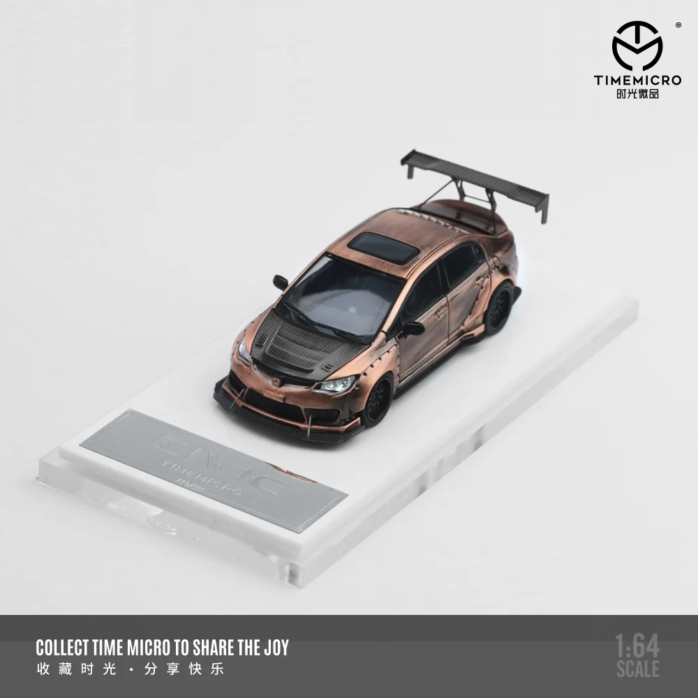 Luxurious 1:64 Rose Gold Civic Model 3 Luxurious 1:64 Rose Gold Civic Model - Image 3