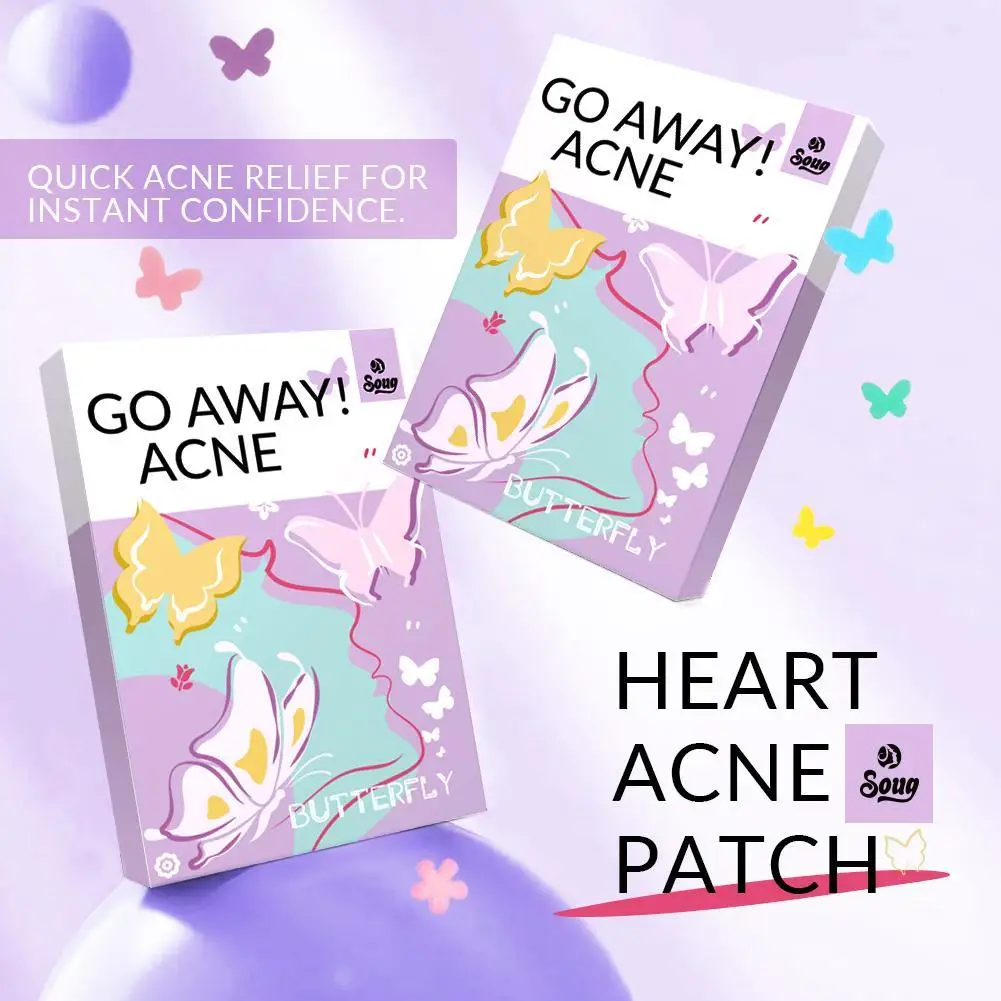 Butterfly-Shaped Acne Pimple Patch Set (120-360 pcs) 2 Butterfly-Shaped Acne Pimple Patch Set (120-360 pcs) - Image 2