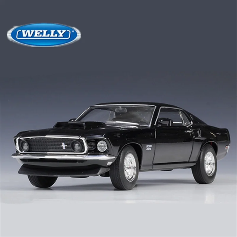 1969 Ford Mustang Boss 429 Diecast Model 3 1969 Ford Mustang Boss 429 Diecast Model - Image 3