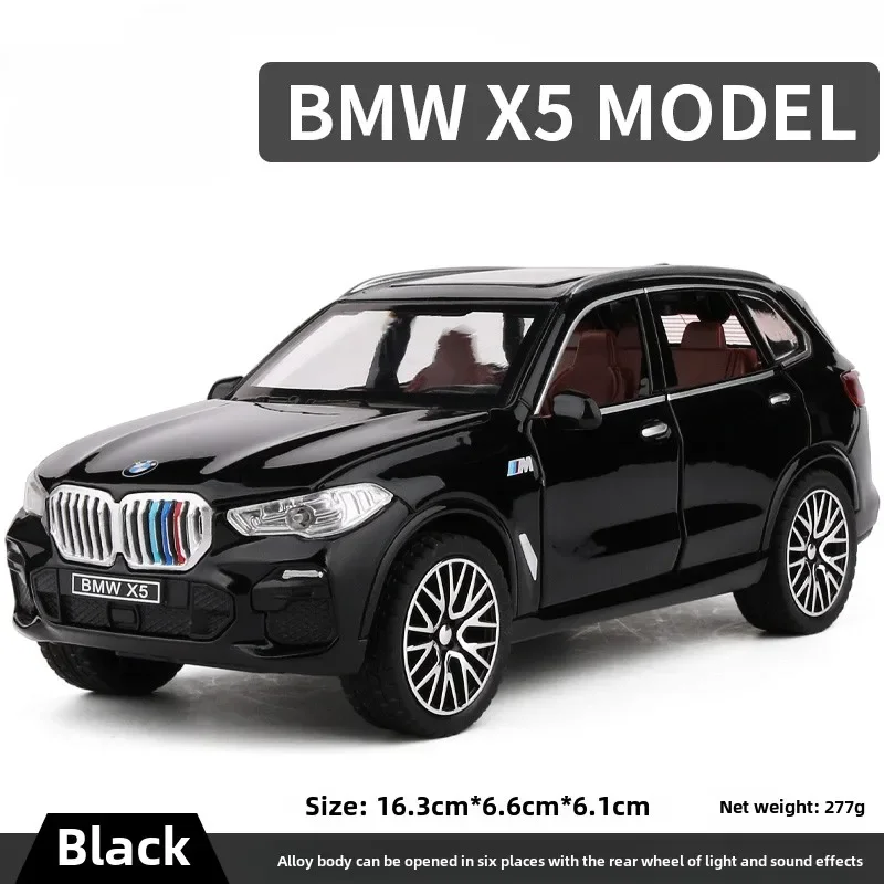 Black BMW X5 1:32 Scale Diecast Model 9 Black BMW X5 1:32 Scale Diecast Model - Image 9